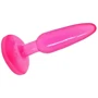 Анальная пробка на присоске Butt plug, BI-017001 Pink