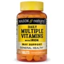 Mason Natural Daily Multiple Vitamins With Iron Мультивитамины с железом 365 таблеток