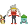 Набор игровых фигурок Pokemon W18 - Морпеко, Бульбазавр, Рабут (PKW3055): Пол Унисекс