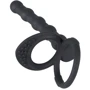 Насадка для двойного проникновения Orion Black Velvets Cock & Ball Ring
