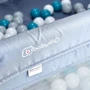 Манеж BabyGO Playpark с 48 шариками серый (7701) фото 6