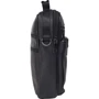 Чоловіча сумка через плече Buffalo Bags чорна (SHIM7456A-black): Фактура Матовая, Зернистая