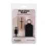 Вибропуля PowerBullet - First-Class Bullet 2.5" with Key Chain Pouch, Rose Gold