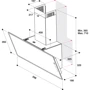 Вытяжка Whirlpool WHVF 63F LT K: Рекомендуемая площадь помещения (при высоте 2,7 м), м² 20.5-28.4