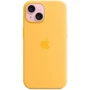 Чехол для iPhone Apple for iPhone 15 Silicone Case with MagSafe Sunshine (MWNA3) : Цвет желтый