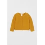 Кофта H&M 2610-7427720 68 см горчичная