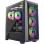 Корпус XILENT X ARGB XG151 X912.ARGB Black: Материал передней панели пластик и металл