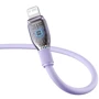 Кабель Baseus Cable USB-C to Lightning Pudding Series Fast Charging Cable 20W 1.2m Purple (P10355701511-00) фото 3