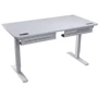Стол Cougar с электрической регулировкой высоты 71-122 см (Royal Pro 150 White)
