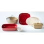 PYREX CURVES 28x18 см овальн/керам/бордо (CU28OR5): Крышка Нет