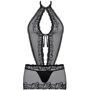 Комплект Obsessive 830-CHE-1 chemise, L/XL