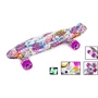 Penny Board Fish Graffity Светящиеся колеса