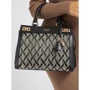 Сумка жіноча GUESS KATEY LUXURY SATCHEL чорна (HWWR7870260-BLA): Країна виробник США