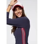 Платье KangaROOS 56365353 46 синее спортивное короткое мини: Вид Спортивные платья