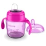 Чашка-непроливайка с мягким носиком Philips AVENT 6+, розовый, 200 мл (SCF551/03): Материал полипропилен