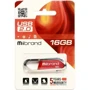 USB-флешка Mibrand 16GB Aligator Red USB 2.0 (MI2.0 / AL16U7DR): Обсяг пам'яті 16 GB