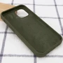 Чохол для iPhone Mobile Case Silicone Case Full Protective Green/Dark Olive для iPhone 14 Pro Max: Матеріали Силикон
