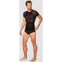 Мужская эротическая футболка Obsessive T102 black S/M/L