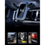 Держатель WUW Car Holder Air Vent Z29 Wireless Charger 15W Black: Особенности автодержатель, С зарядкой, wireless charging