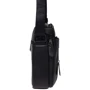 Мужская сумка через плечо Borsa Leather черная (K11169a-black): Страна производитель Тайвань