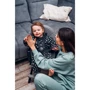 Стульчик для кормления MoMi FLOVI black (KRKA00018): Материал пластик