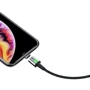 Кабель Baseus USB Cable to Lightning/microUSB/USB-C Zinc magnetic Kit 2m Black (TZCAXC-B01) фото 4