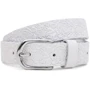 Жіночий ремінь Borsa Leather білий (110v1genw87-white)