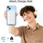 Зовнішній акумулятор iWalk Power Bank 10000mAh Mag-X White (MXB001-002A-ES-1): Кабелі / перехідники для смартфонів в комплекті USB Type-C