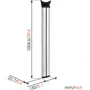 Кронштейн для ТБ VOGELS NEXT 7840 Cable Column фото 2