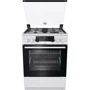 Плита комбинированная Gorenje KS6350WA: Тип варочной поверхности газовая