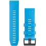 Ремешок Garmin QuickFit 26 Watch Bands Cyan Blue Silicone (010-12741-02)