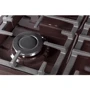 Плита комбинированная KLASS T5408E4 D.BROWN: Количество газовых конфорок 4