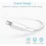 Кабель ANKER USB Cable to Lightning Powerline II V3 3m White (A8434H21): Длина 3 м