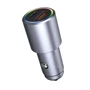 Зарядное устройство Proove Car Charger USB+USB-C Double Energy Plus 53W Metal Gray