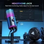 Микрофон Maono DM30 RGB Black: Выходной штекер USB