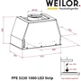 Вытяжка WEILOR PPE 5230 SS 1000 LED Strip фото 7