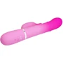 Вибратор с ротацией LYBAILE Pretty Love Shima Pink (BW-500051-4)