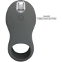 Насадка с вибрацией LYBAILE Pretty Love Master Ring Gray (BI-210199-1)