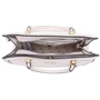 Женская сумка тоут GUESS ABEY ELITE TOTE молочная (HWQB8558230-STO): Тип ручки Со съемным ремнем, Плечевой ремень, С двумя ручками, Короткая ручка