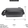 Сумка для ноутбуков Tomtoc 8.3" Explorer-T21 Black (T21S1D1) фото 7