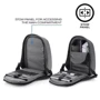 XD Design Bobby Tech Anti-Theft Backpack Black (P705.251) for MacBook Pro 15-16" фото 11