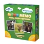 Настольная игра Нескучные Игры Ми-Ми-Мемо Дикие животные