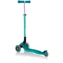 Самокат Globber Primo Foldable Plus Lights Emerald Green (зеленый)