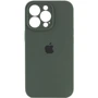 Чехол для iPhone Mobile Case Silicone Case Full Camera Protective Cyprus Green for iPhone 15 Pro Max