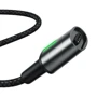 Кабель Baseus USB Cable to Lightning Zinc 2m Black (CALXC-B01) фото 3