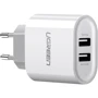 Зарядное устройство Ugreen Wall Charger 2xUSB CD104 3.4A White (20384)