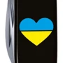 Мультитул Victorinox Huntsman Ukraine 91мм/15 функцій/чорний/Серце синьо-жовте (1.3713.3_T1090u): Кількість інструментів 15