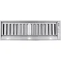Витяжка Weilor PPE 8265 SS 1250 LED: Тип фільтра повітря Відведення