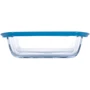 Форма Pyrex C&S Blue для запекания 1.1 л 23х15х6.5 см (215PSE3): Материал Стекло