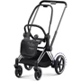 Шасі Cybex ePriam & каркас Chrome Black з електродвигуном та акумулятором